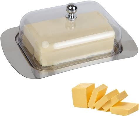 stainless steel butter box|Amazon.ca: Stainless Steel .